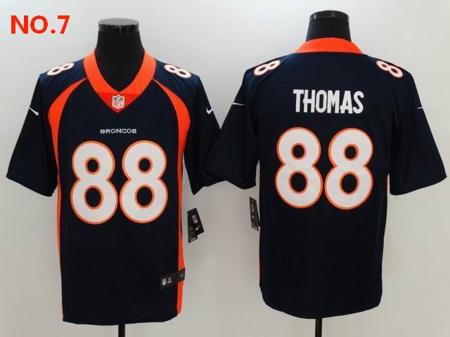 Men's Denver Broncos #88 Demaryius Thomas Jersey NO.7 ;